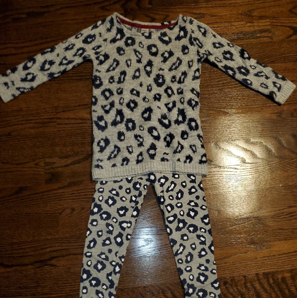Big Girls Carters Cheetah Print Set